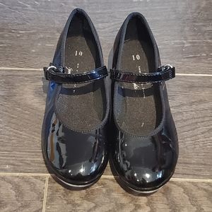 Girls tap shoes black size 10